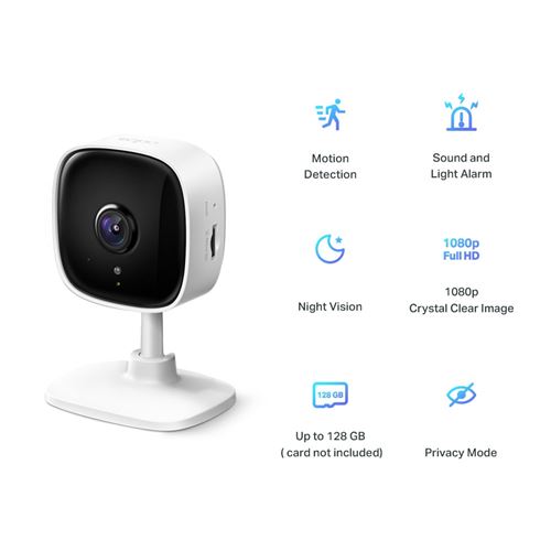 Câmara de Segurança Interior TP-Link Tapo C60 3MP Wi-Fi FHD Fashion