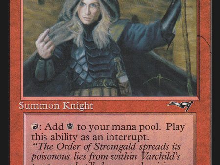 Agent of Stromgald (Holding Staff) [Alliances] Cheap