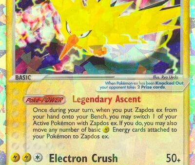 Zapdos ex (116 112) [EX: FireRed & LeafGreen] For Sale