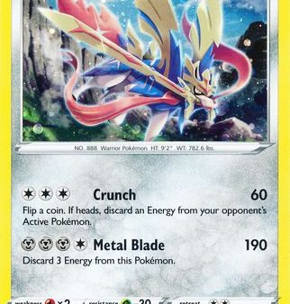 Zacian (SWSH033) [Sword & Shield: Black Star Promos] Cheap