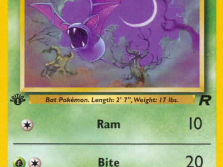 Zubat (70 82) [Team Rocket 1st Edition] Sale