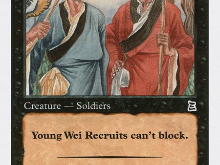 Young Wei Recruits [Portal Three Kingdoms] Online Sale