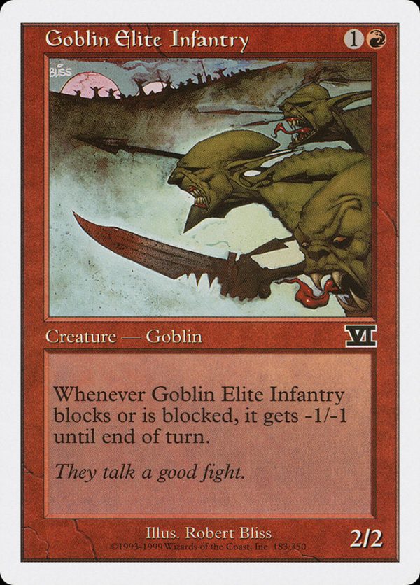 Goblin Elite Infantry [Classic Sixth Edition] For Cheap