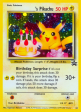 _____ s Pikachu (24) (Birthday Pikachu) [Wizards of the Coast: Black Star Promos] Online now