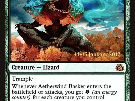 Aetherwind Basker [Aether Revolt Prerelease Promos] Online Hot Sale