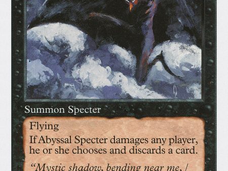 Abyssal Specter [Fifth Edition] Online Sale